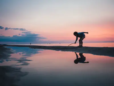 Sunset at the Pinery