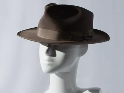 Fedora that belonged to minister George Arnold Gordier (1904-1976).