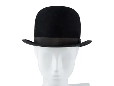 Typical bowler hat.